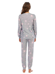 Star Top and Pants Lounge Set - Flyclothing LLC