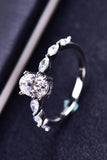 1 Carat Moissanite Oval Ring - Flyclothing LLC