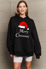 Simply Love Full Size MERRY CHRISTMAS Graphic Hoodie