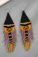 Beaded Dangle Earrings - Trendsi