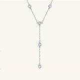 1.1 Carat Moissanite 925 Sterling Silver Necklace - Flyclothing LLC