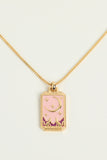 Tarot Card Pendant Copper Necklace - Flyclothing LLC