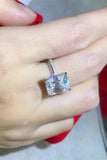 5 Carat Moissanite Platinum-Plated Ring - Flyclothing LLC