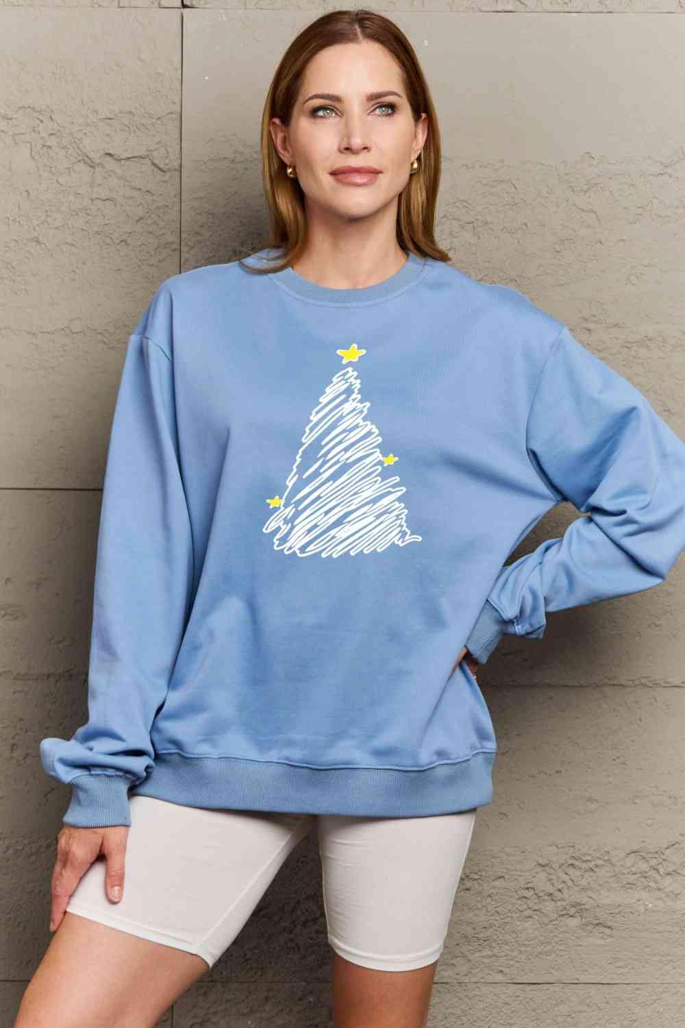 Simply Love Full Size Graphic Sweatshirt - Flyclothing LLC