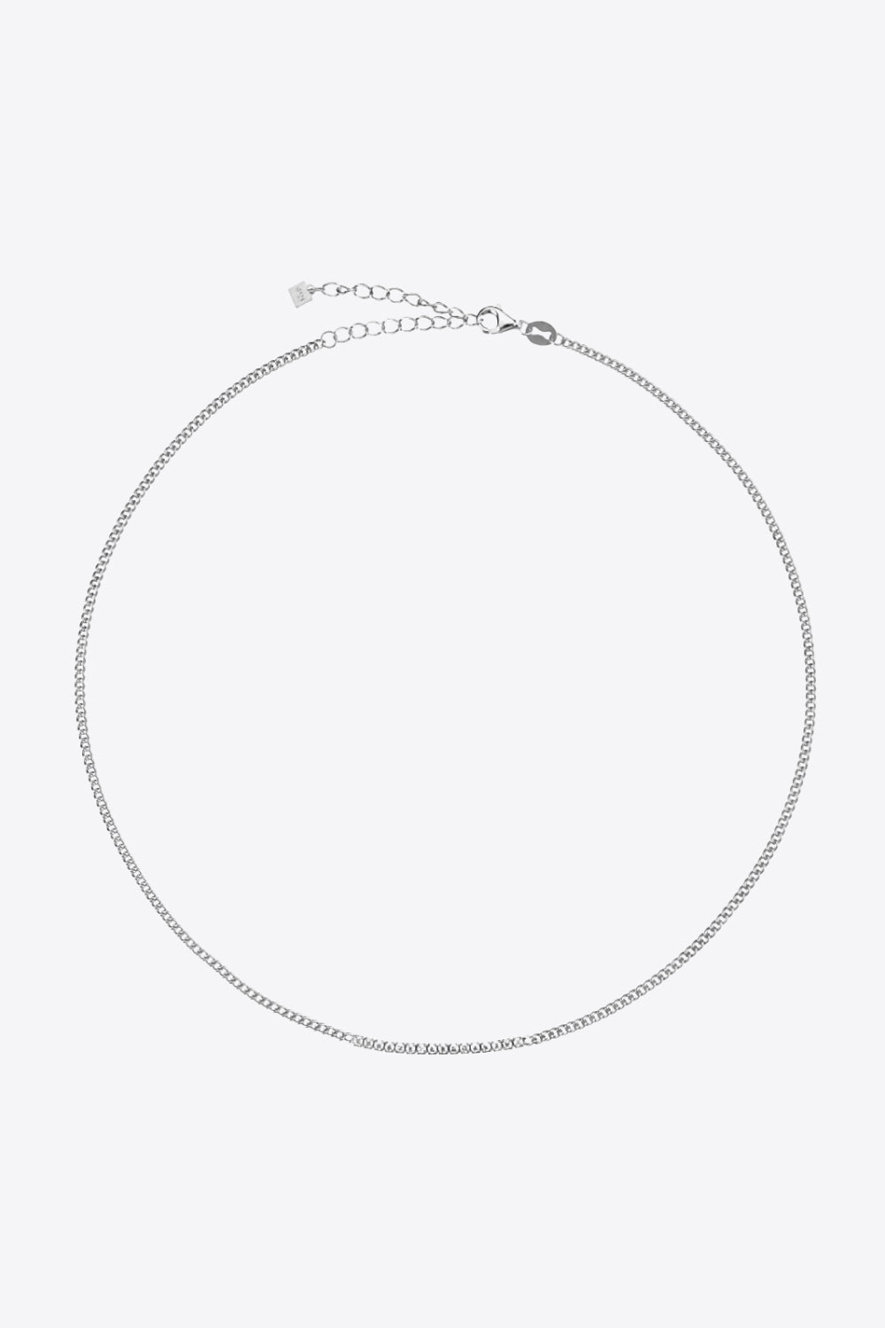 925 Sterling Silver Choker Necklace - Flyclothing LLC