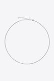 925 Sterling Silver Choker Necklace - Flyclothing LLC