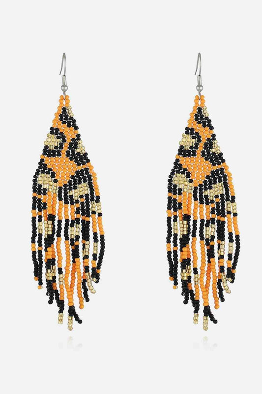 Beaded Dangle Earrings - Trendsi