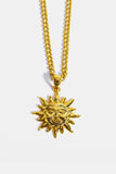 Sun Pendant Copper Necklace - Flyclothing LLC