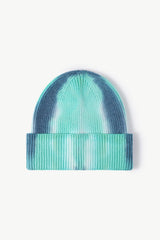 Tie-Dye Cuffed Knit Beanie - Flyclothing LLC