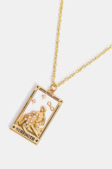 Tarot Card Pendant Stainless Steel Necklace - Flyclothing LLC