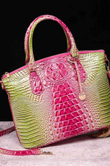 Gradient PU Leather Handbag - Trendsi