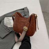 PU Leather Shoulder Bag - Flyclothing LLC