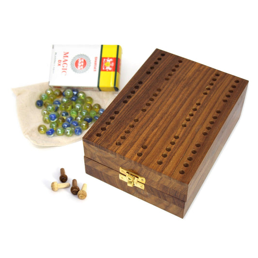 Handmade Mancala Cribbage Combo Game - Flyclothing LLC