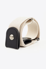 PU Elastic Snap Closure Belt - Flyclothing LLC