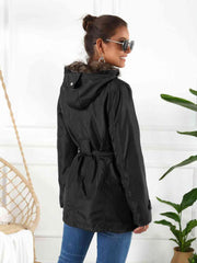 Full Size Hooded Jacket with Detachable Liner (Three-Way Wear) - Flyclothing LLC