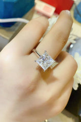 5 Carat Moissanite Solitaire Ring - Flyclothing LLC