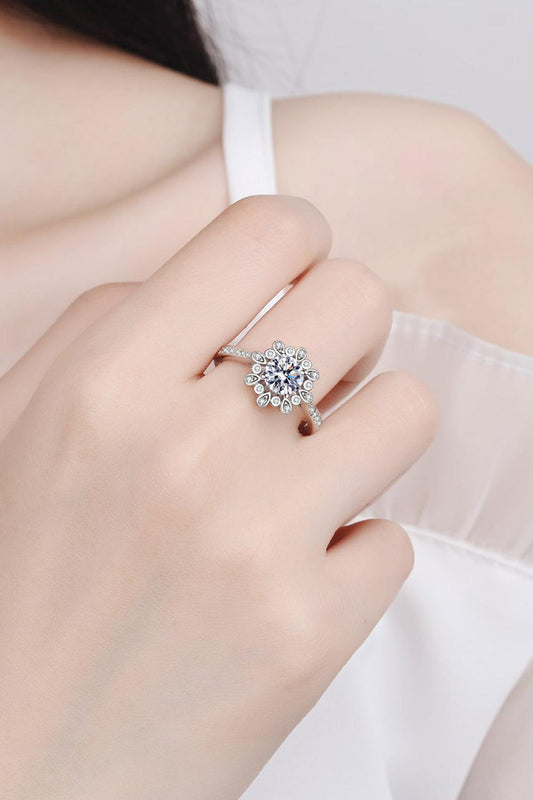 Can't Stop Your Shine 925 Sterling Silver Moissanite Ring - Flyclothing LLC