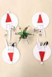 10-Pack Christmas Hat Shaped Cutlery Covers - Flyclothing LLC