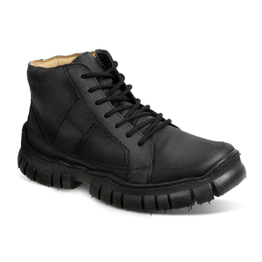 Sandro Moscoloni Men's Hiking Boot Dark Earth Black - Flyclothing LLC