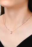 Moissanite 925 Sterling Silver Necklace - Flyclothing LLC