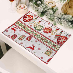 Assorted 2-Piece Christmas Placemats - Trendsi