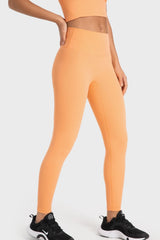 Basic Full Length Active Leggings - Trendsi