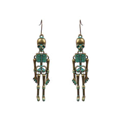 Skeleton Alloy Earrings - Flyclothing LLC