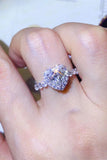 1 Carat Moissanite Heart Ring - Flyclothing LLC