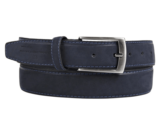 Sandro Moscoloni Dress Belt 080 Navy - Flyclothing LLC