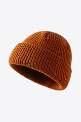 Calling For Winter Rib-Knit Beanie - Trendsi