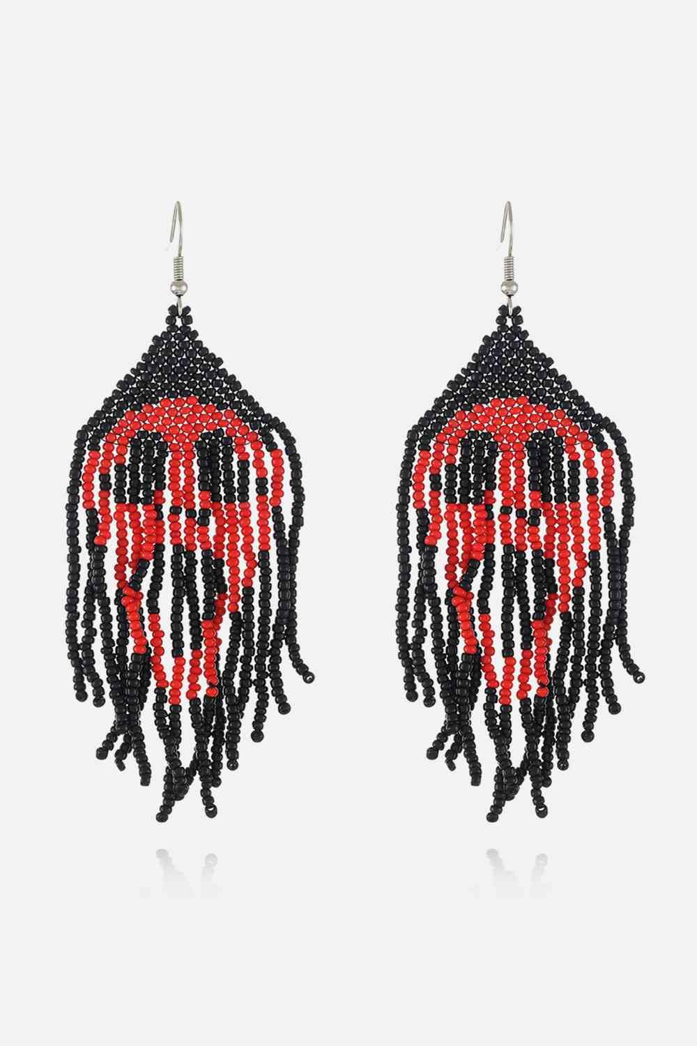 Beaded Dangle Earrings - Trendsi