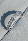 Shiny 3 Carat Moissanite Platinum-Plated Ring - Flyclothing LLC