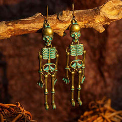 Skeleton Alloy Earrings - Flyclothing LLC