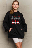 Simply Love Full Size MERRY CHRISTMAS Graphic Hoodie - Flyclothing LLC