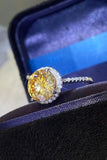 2 Carat Moissanite Round Ring - Flyclothing LLC