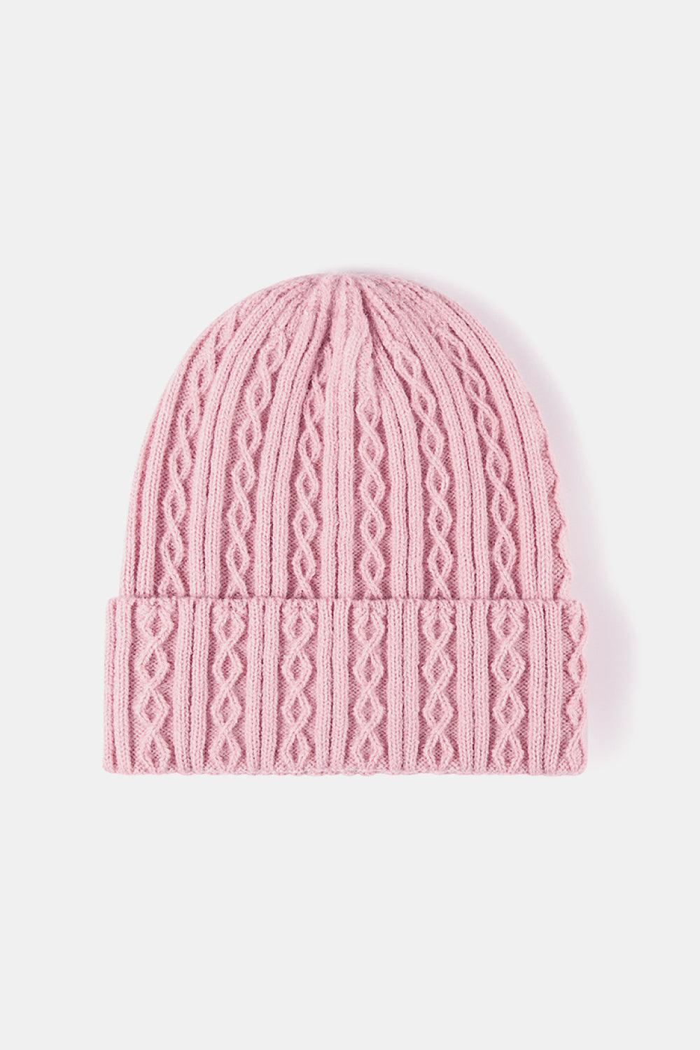 Mixed Knit Cuff Beanie - Flyclothing LLC