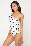 Marina West Swim Deep End One-Shoulder One-Piece Swimsuit - Trendsi