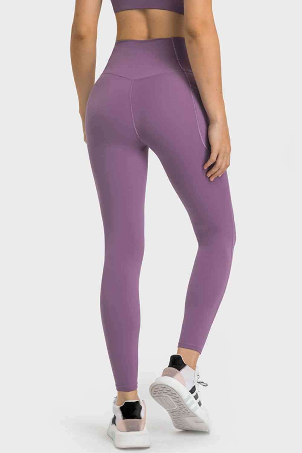 V-Waist Yoga Leggings with Pockets - Flyclothing LLC