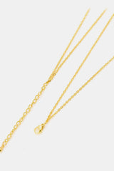 Linked Ring Pendant Chain Necklace - Flyclothing LLC