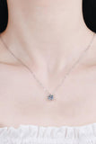 1 Carat Moissanite Chain Necklace - Flyclothing LLC