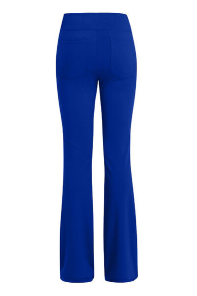 Pocketed High Waist Active Pants - Flyclothing LLC