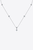 Moissanite 925 Sterling Silver Necklace - Flyclothing LLC