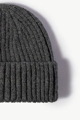 Rib-Knit Cuff Beanie - Flyclothing LLC