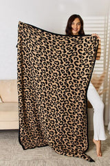 Cuddley Leopard Decorative Throw Blanket - Flyclothing LLC