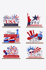 Independence Day Plywood Decor Ornament - Flyclothing LLC