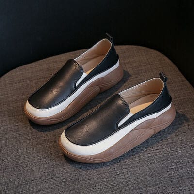 Chunky Slip On Shoes - Trendsi