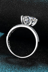 3 Carat Moissanite 6-Prong Ring - Flyclothing LLC