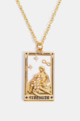 Tarot Card Pendant Stainless Steel Necklace - Flyclothing LLC