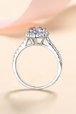 1 Carat Moissanite Heart-Shaped Ring - Flyclothing LLC