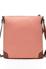 PU Leather Crossbody Bag - Trendsi